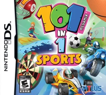 101 in 1 Sports Megamix (USA) (En,Fr,Es) box cover front